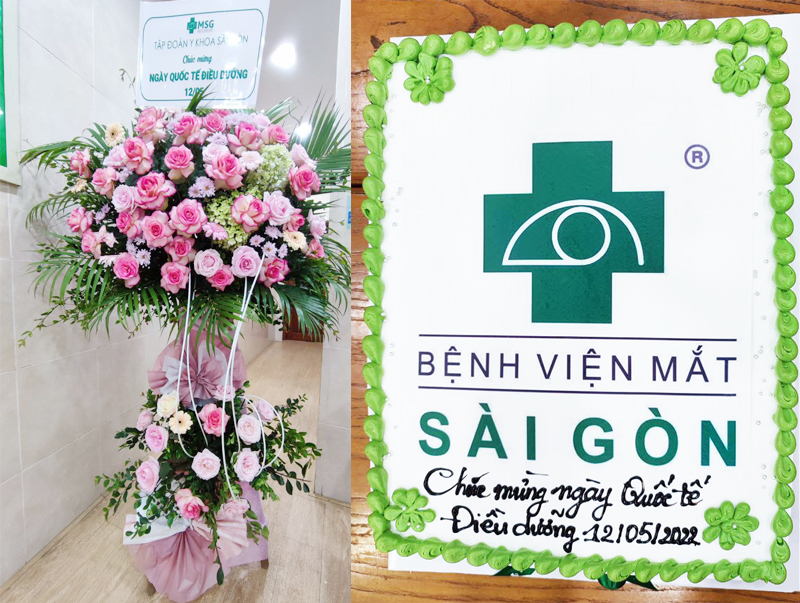 Kỷ niệm ngày Quốc tế điều dưỡng 12/05/2022 tại Mắt Sài Gòn Đường Láng    